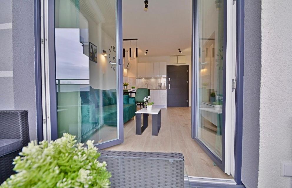 Apartment Green With Private Bike Storage Swinemünde Exterior foto