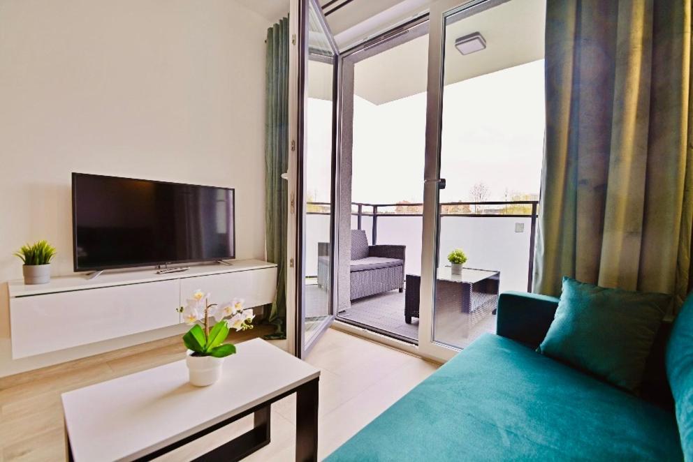 Apartment Green With Private Bike Storage Swinemünde Exterior foto